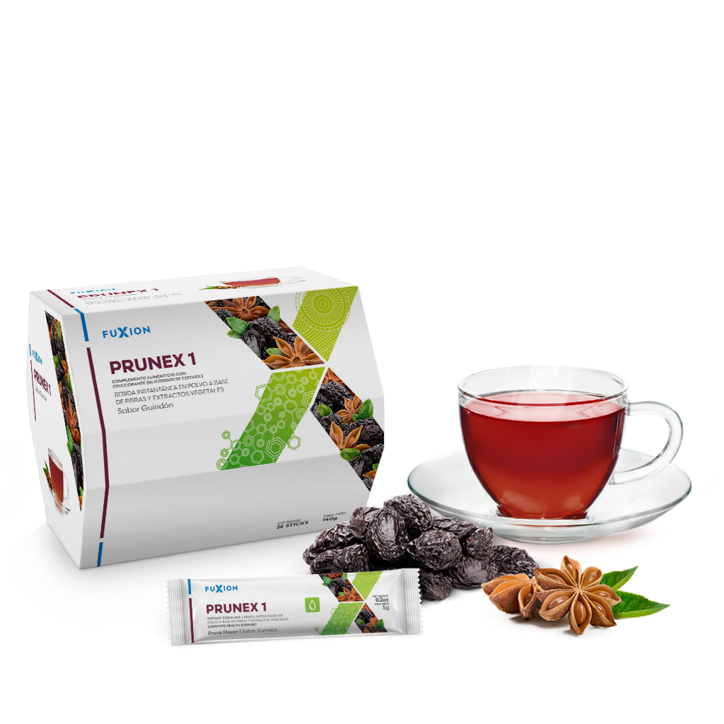 Prunex1 FuXion - bebida detox fibra natural limpieza intestinal precio España