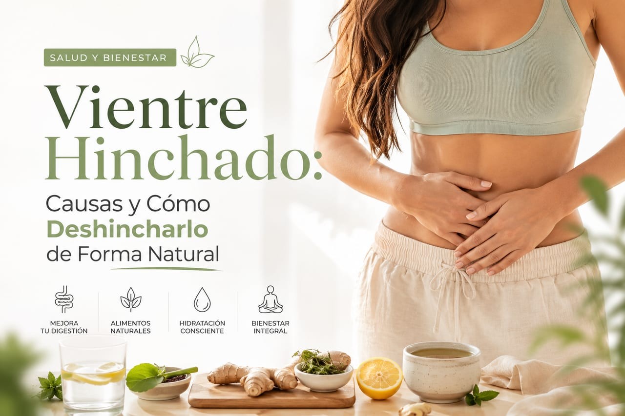 Vientre hinchado: causas y cómo deshincharlo de forma natural
